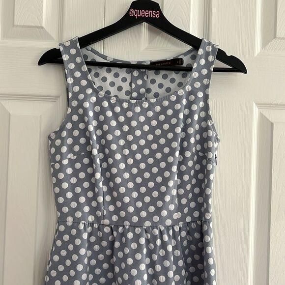 The Limited Polka Dot Sleeveless A-Line Dress - Picture 5 of 14